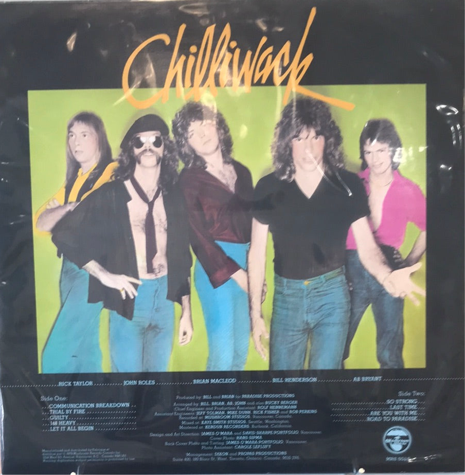 Chilliwack - Breakdown In Paradise