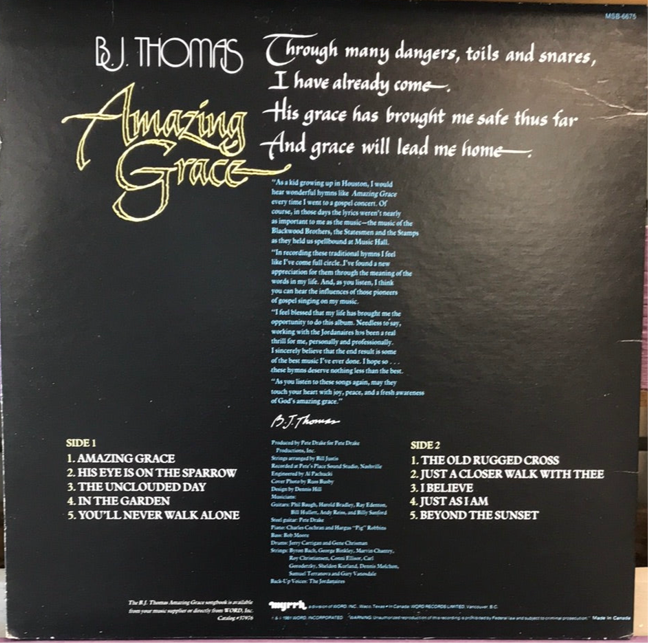 B.J. Thomas - Amazing Grace