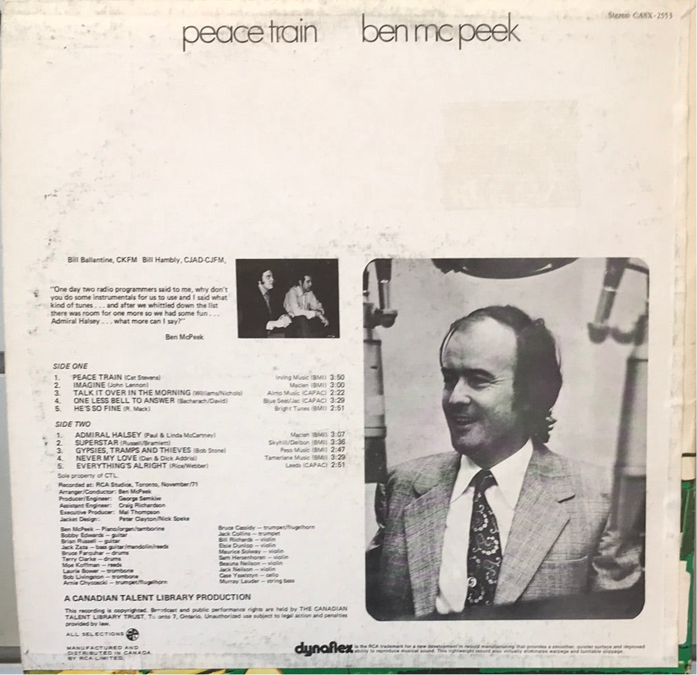 Ben McPeek - Peace Train