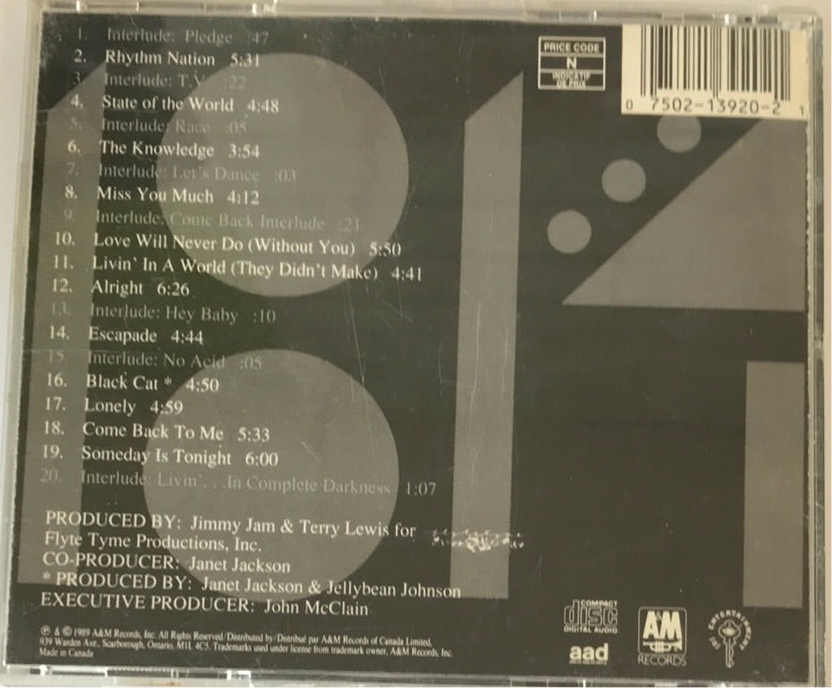 Janet Jackson — Rhythm Nation 1814