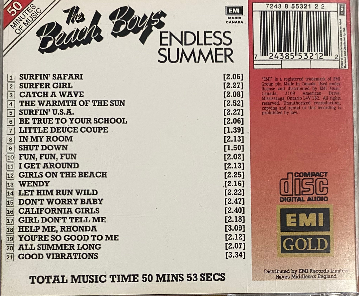 The Beach Boys — Endless Summer