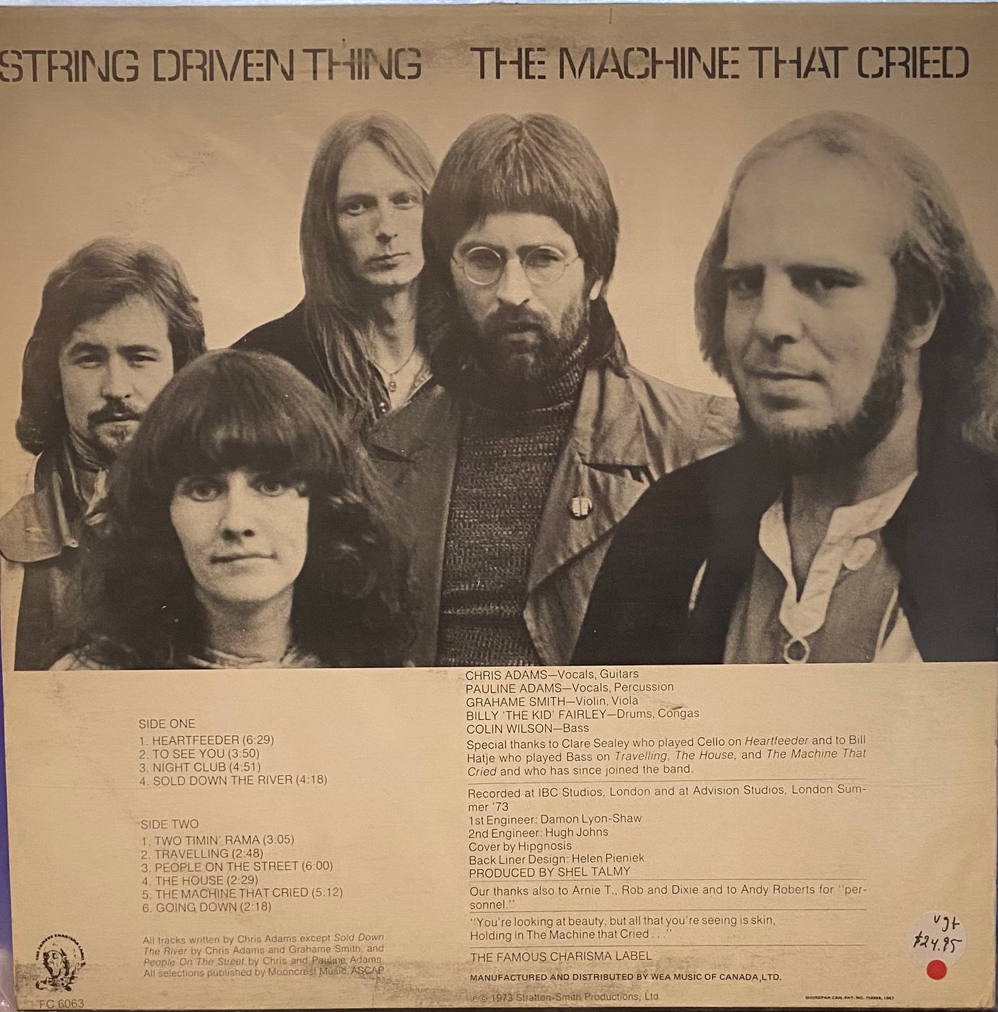 String Driven Thing — The Machine That Cried