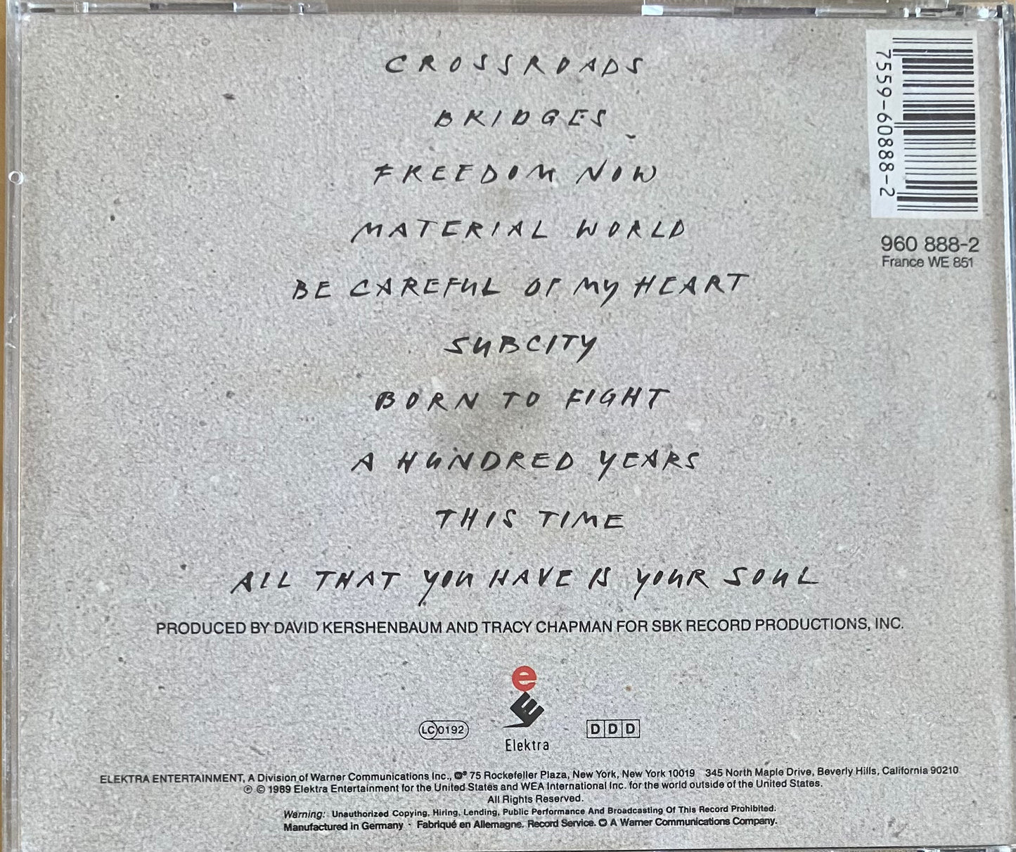 Tracy Chapman — Crossroads