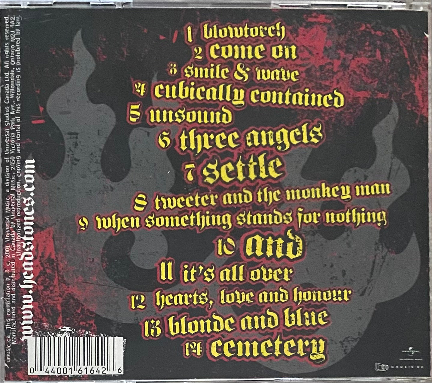 Headstones — Greatest Fits