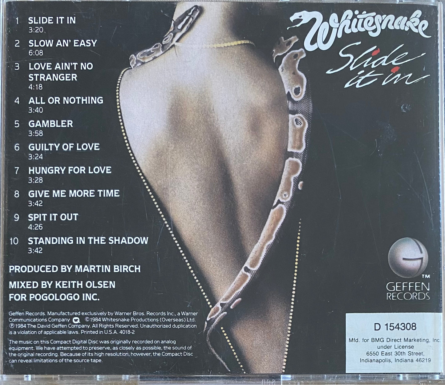 Whitesnake — Slide It In