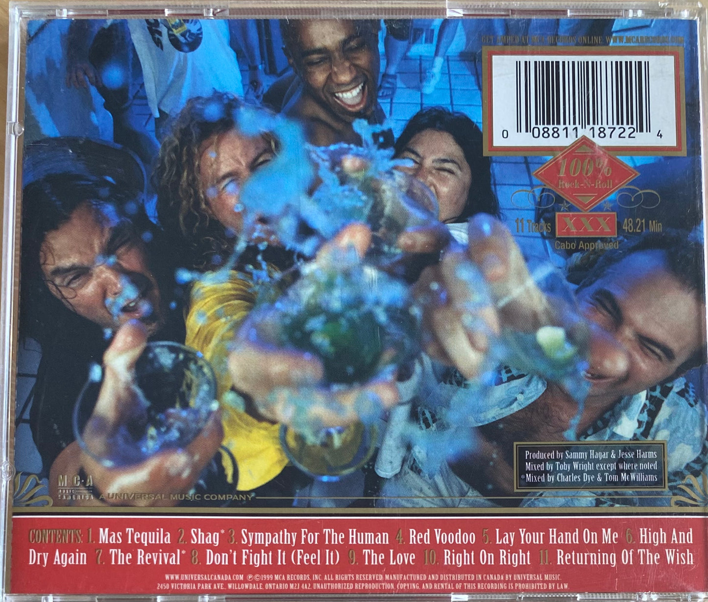 Sammy Hagar & The Waboritas — Red Voodoo