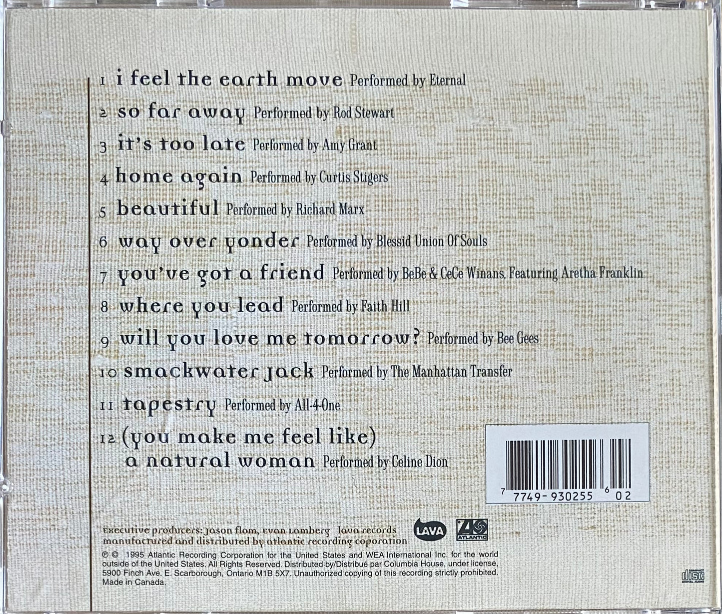 Various — Tapestry Revisted: A Tribute To Carole King
