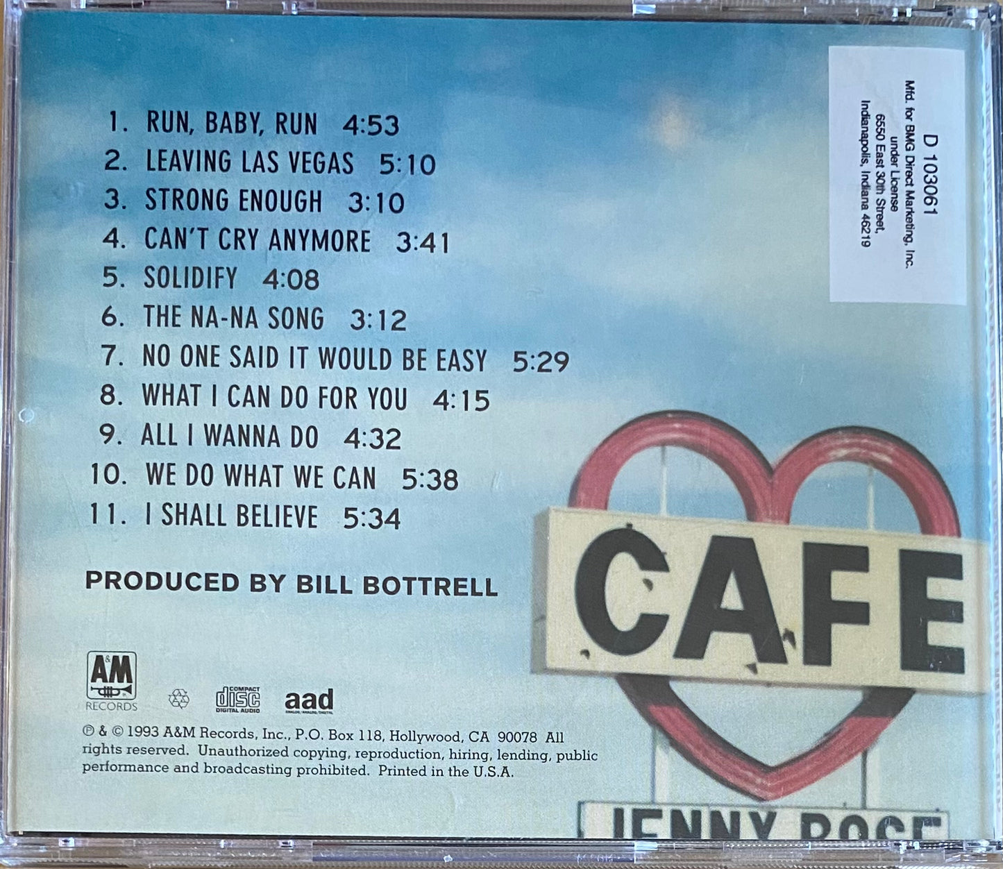 Sheryl Crow — Tuesday Night Music Club