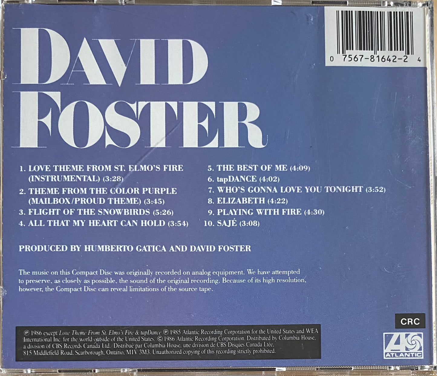 David Foster — David Foster