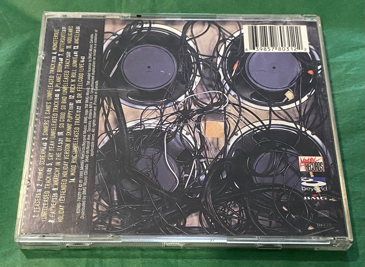 Motley Crüe — Supersonic And Demonic Relics