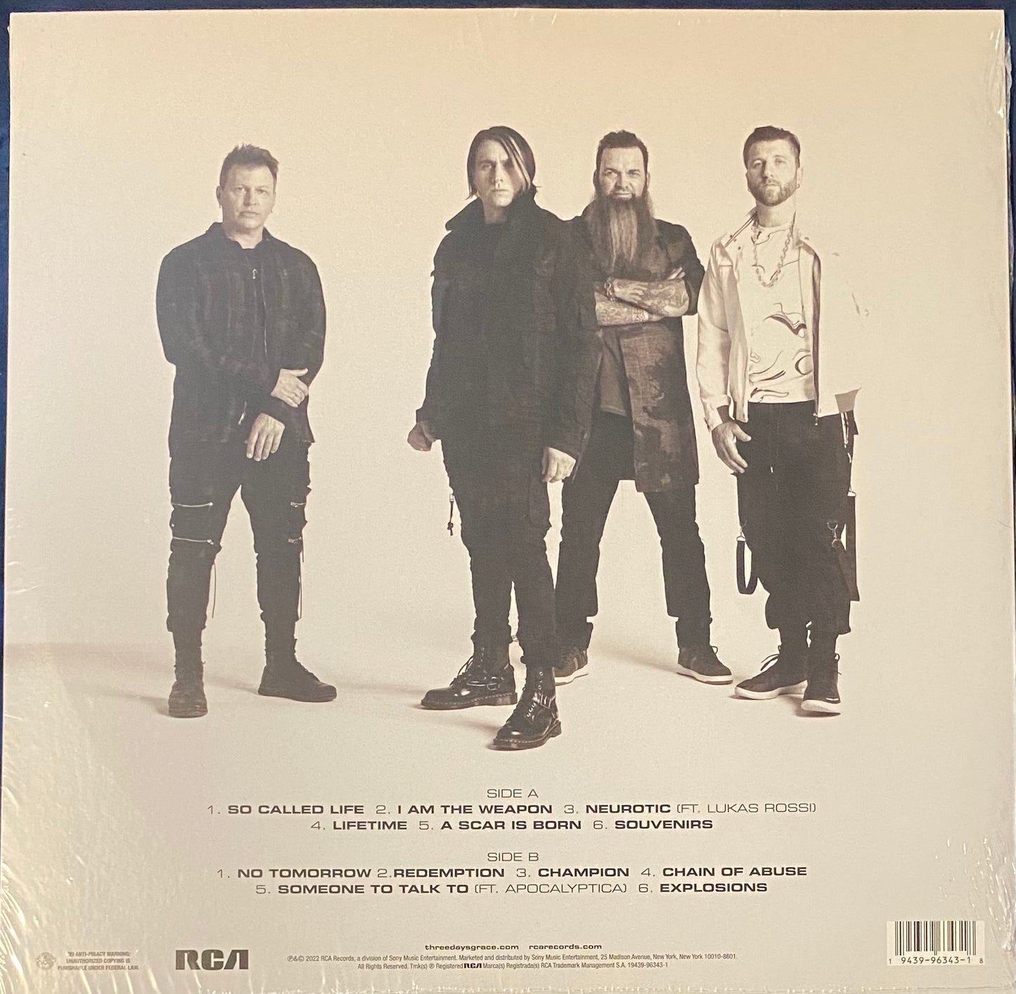 Three Days Grace — Explosions