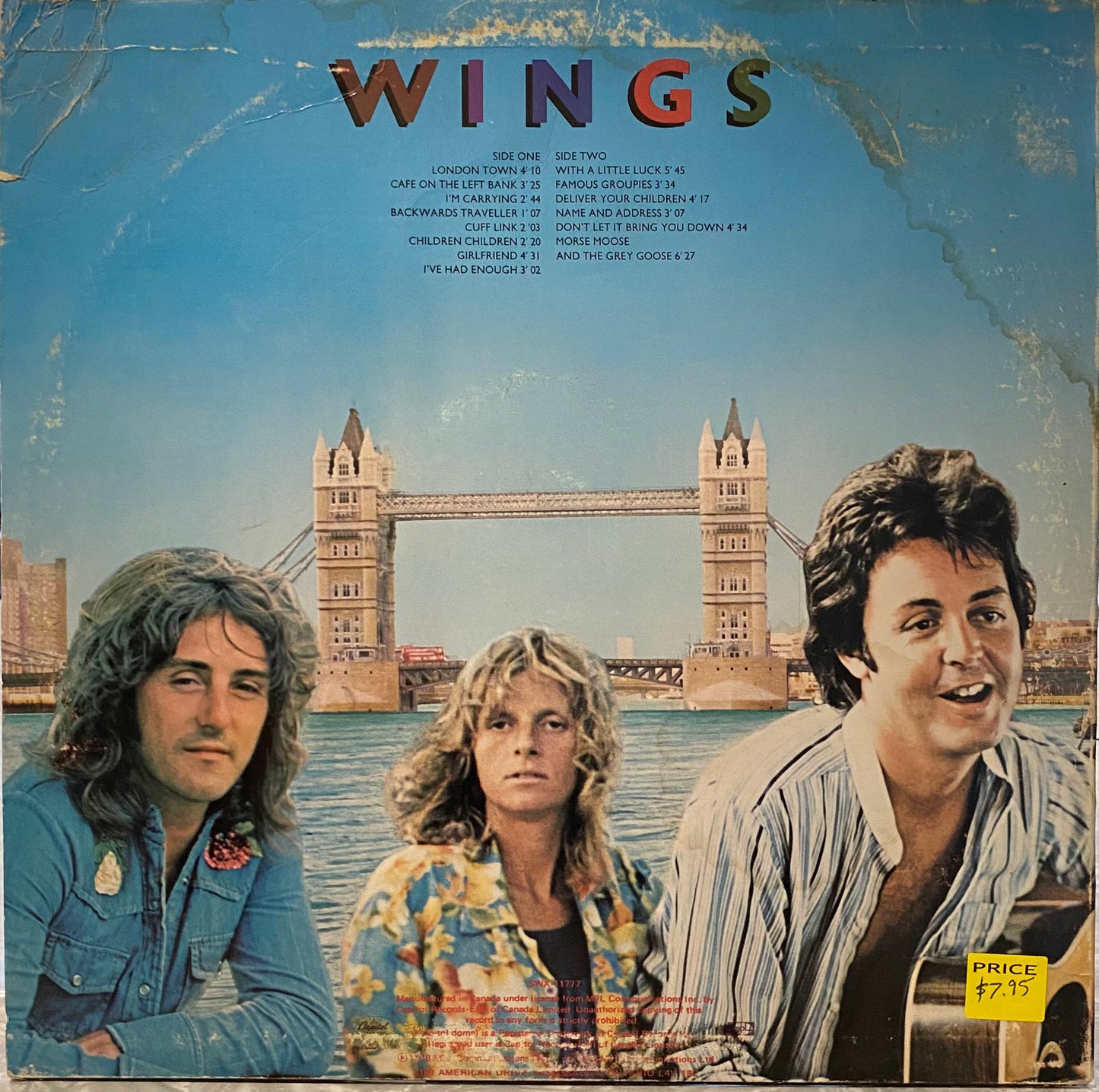 Wings - London Town