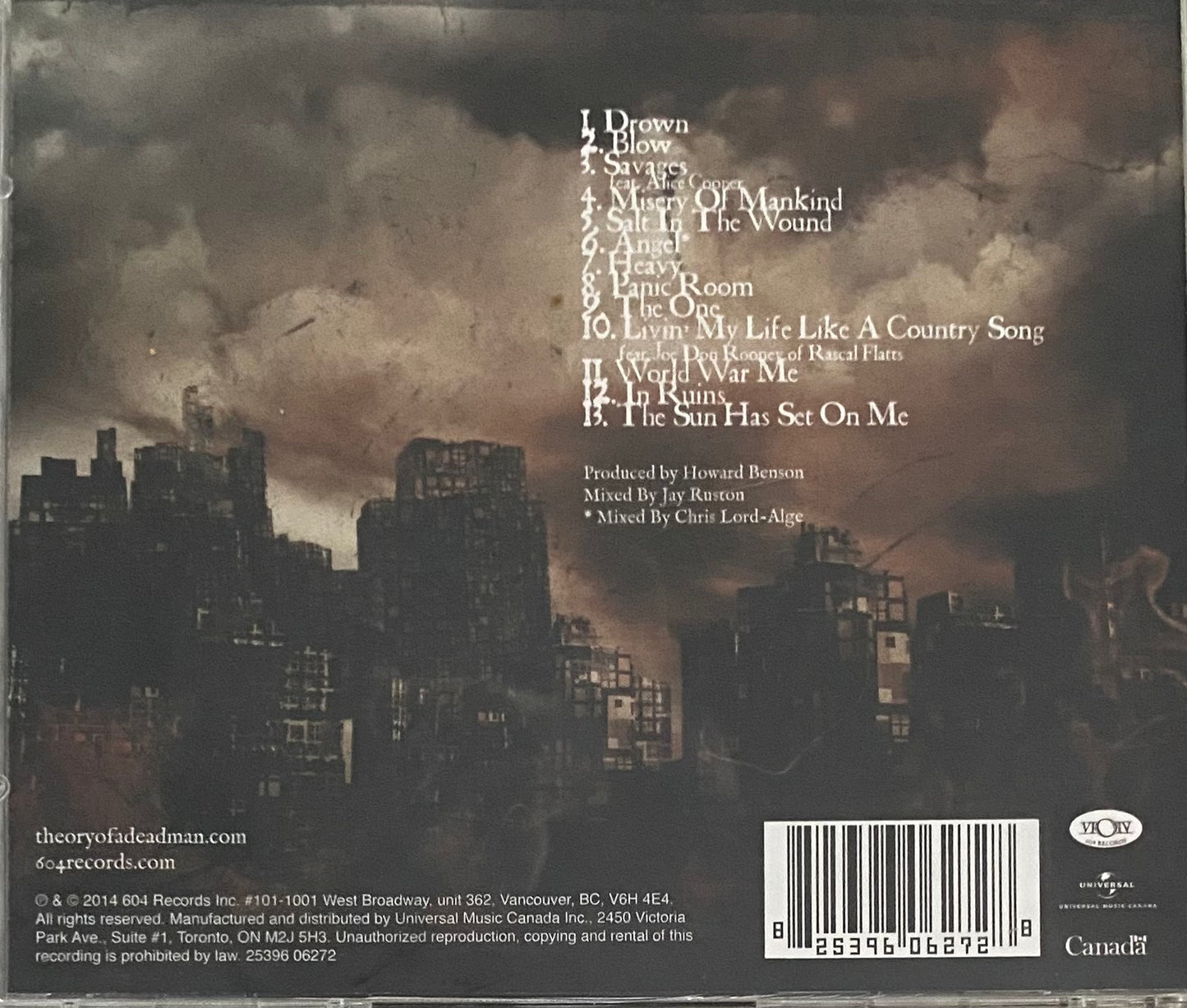 Theory Of A Deadman — Savages