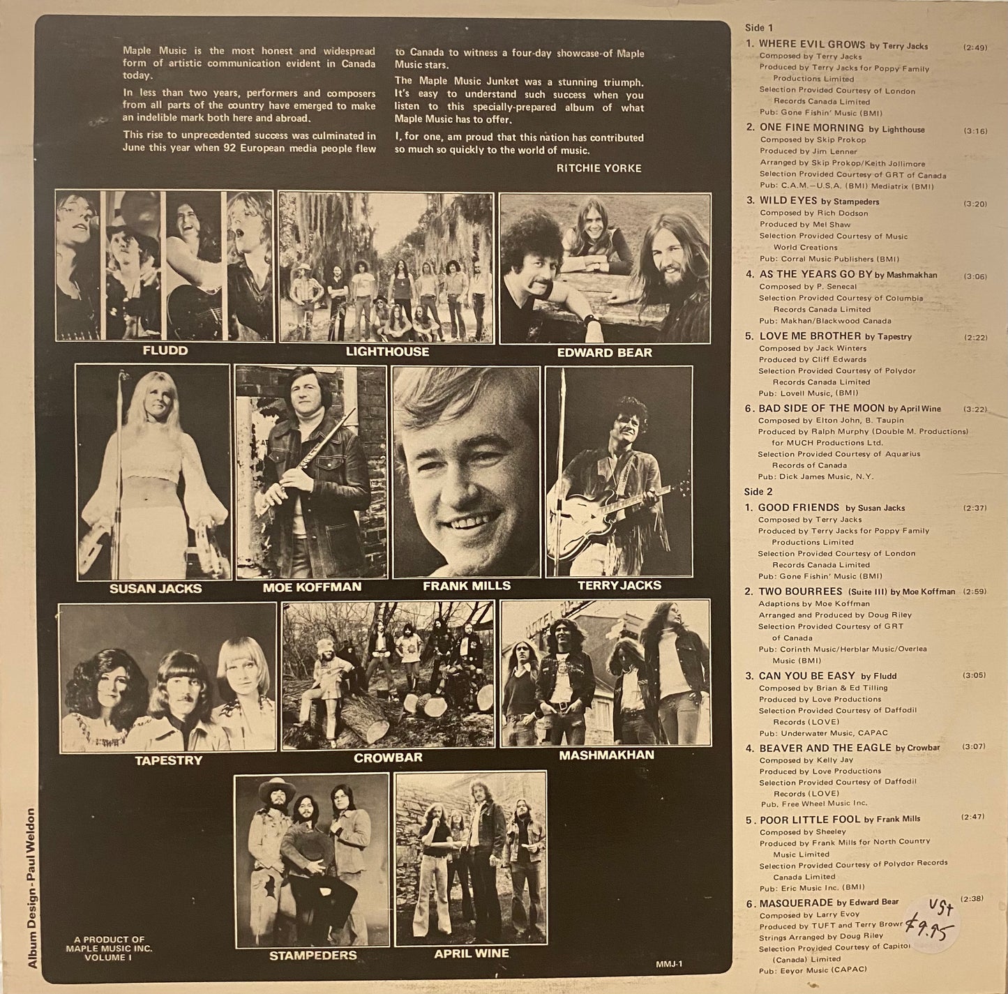 Various — Maple Music Volume 1