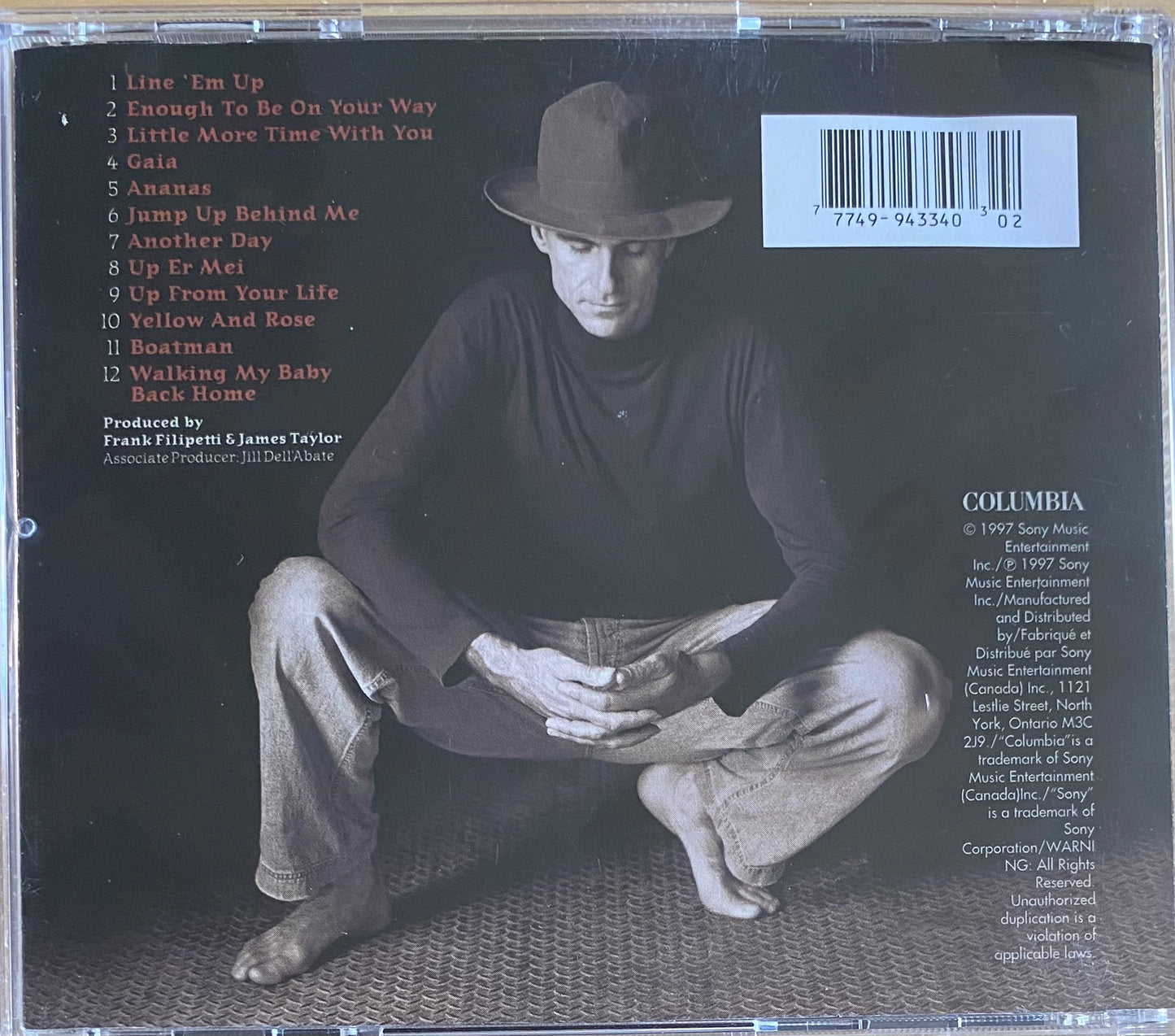 James Taylor — Hourglass