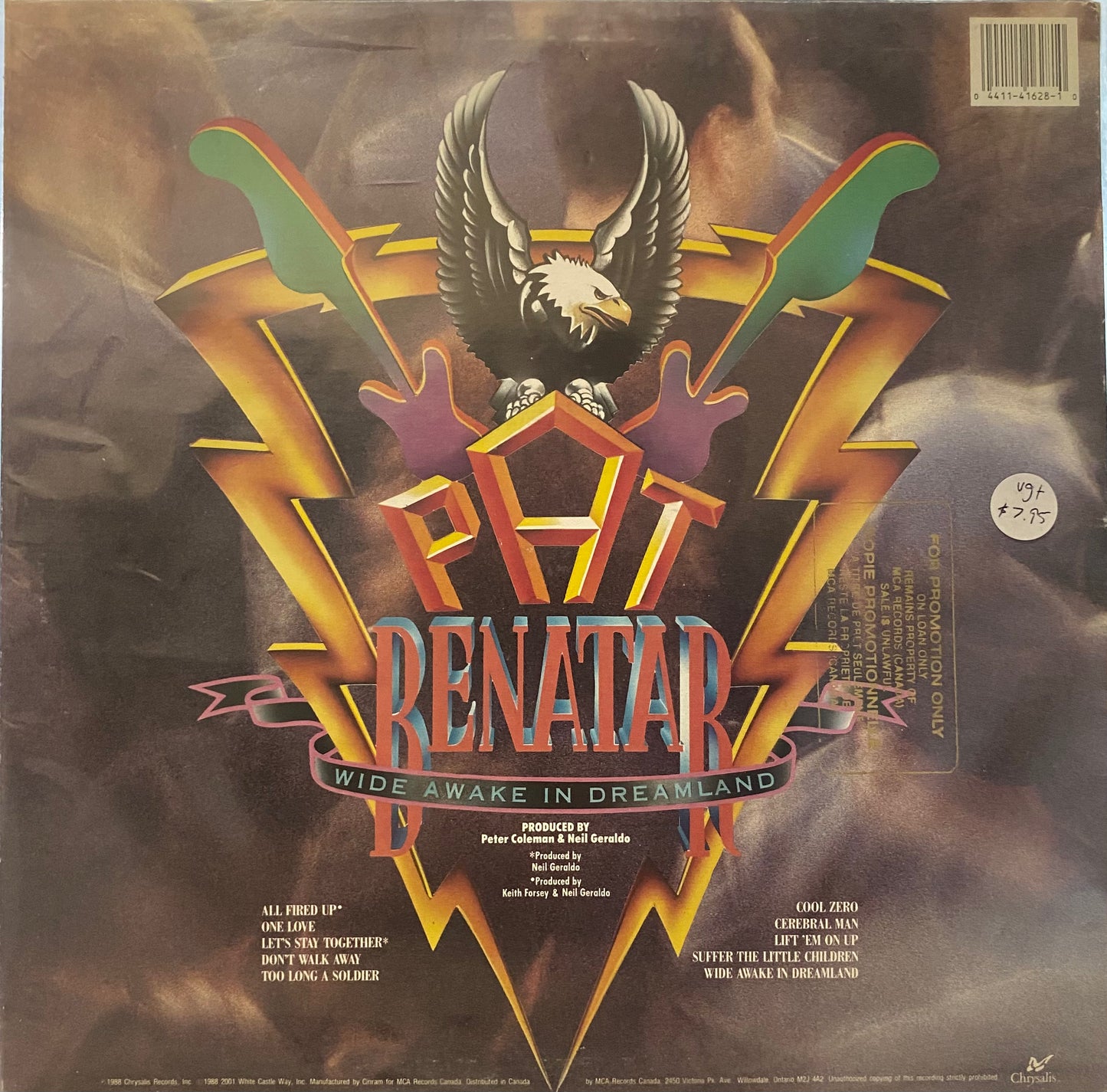Pat Benatar — Wide Awake In Dreamland