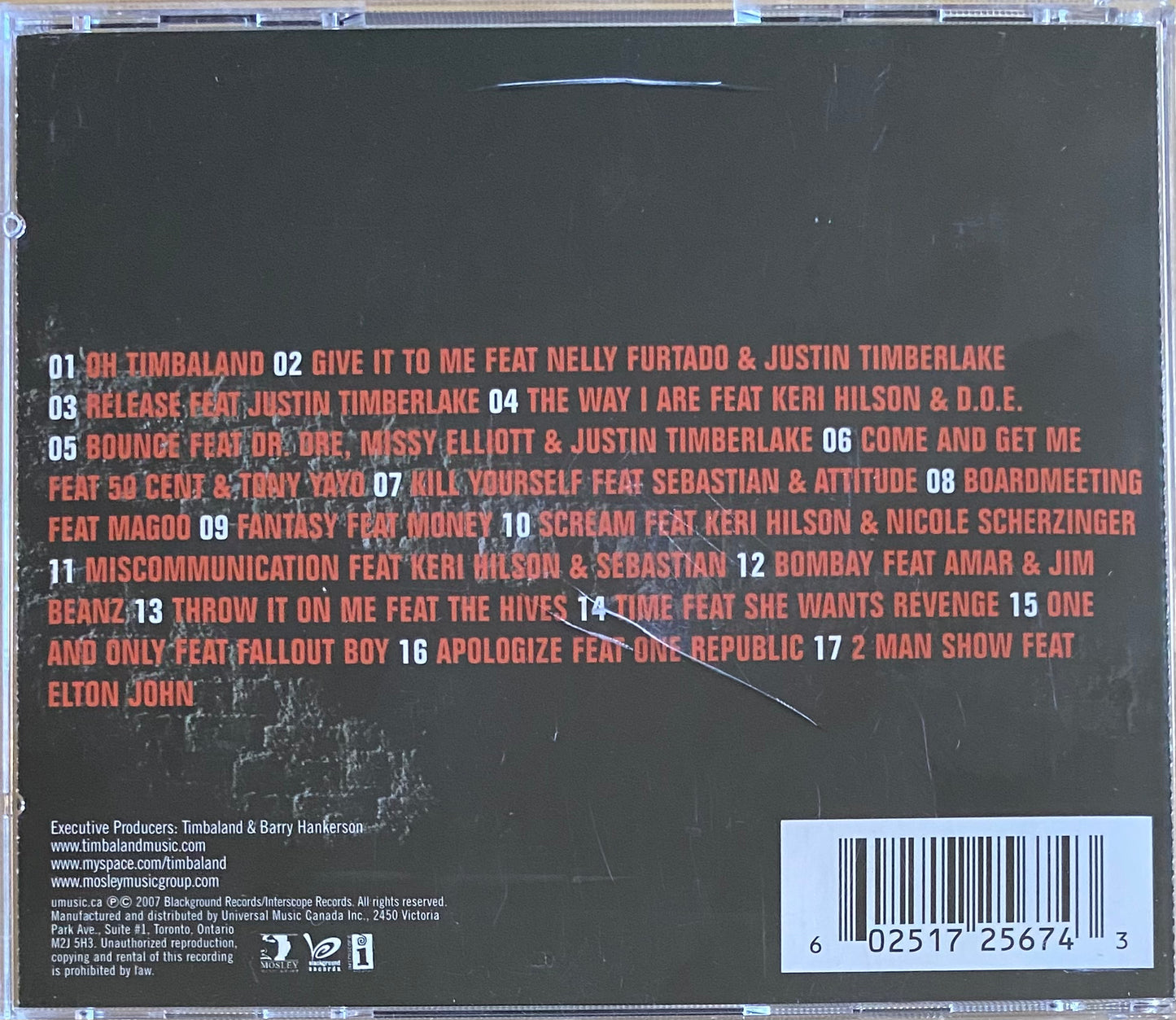 Timbaland — Timbaland Presents: Shock Value