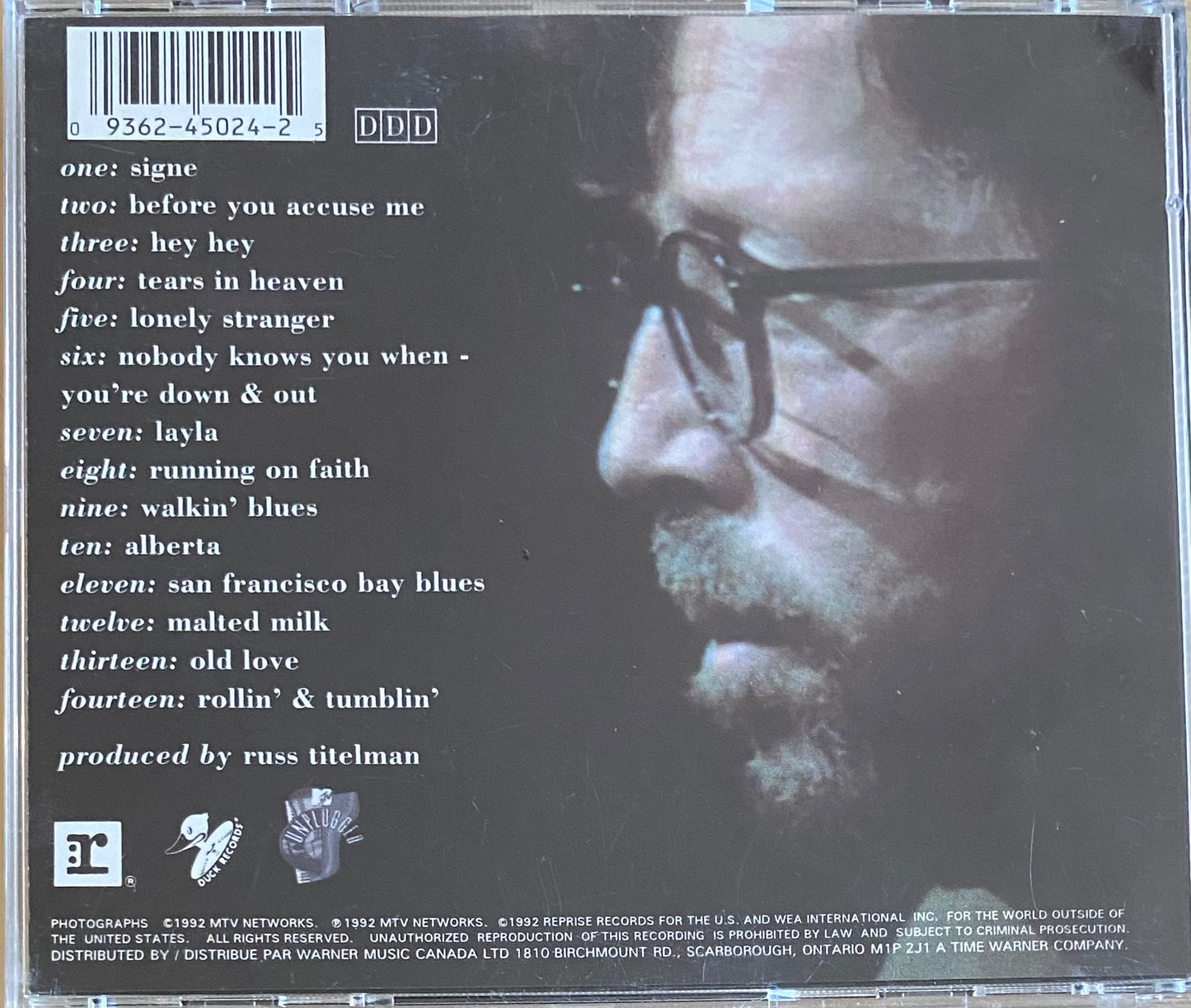 Eric Clapton — Unplugged