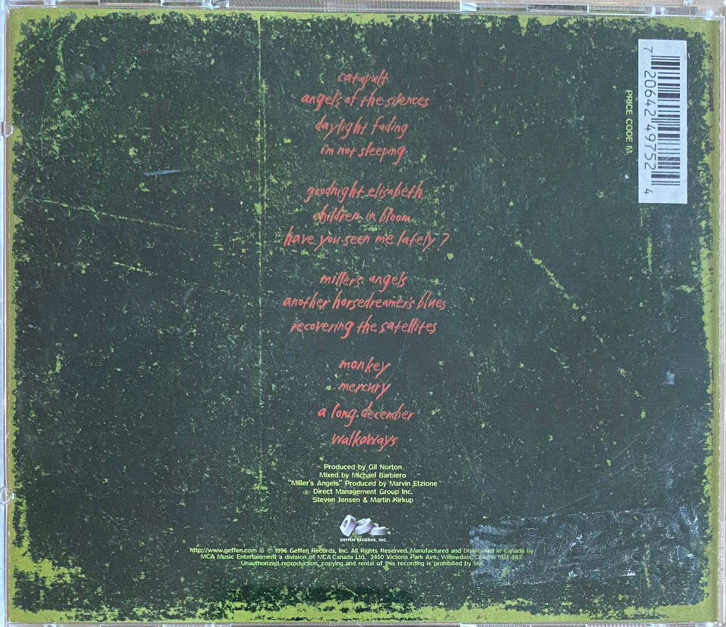 Counting Crows — Recovering The Satellites