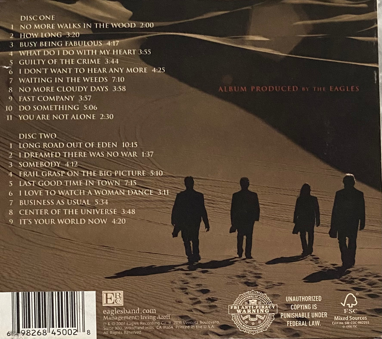 Eagles — Long Road Out Of Eden