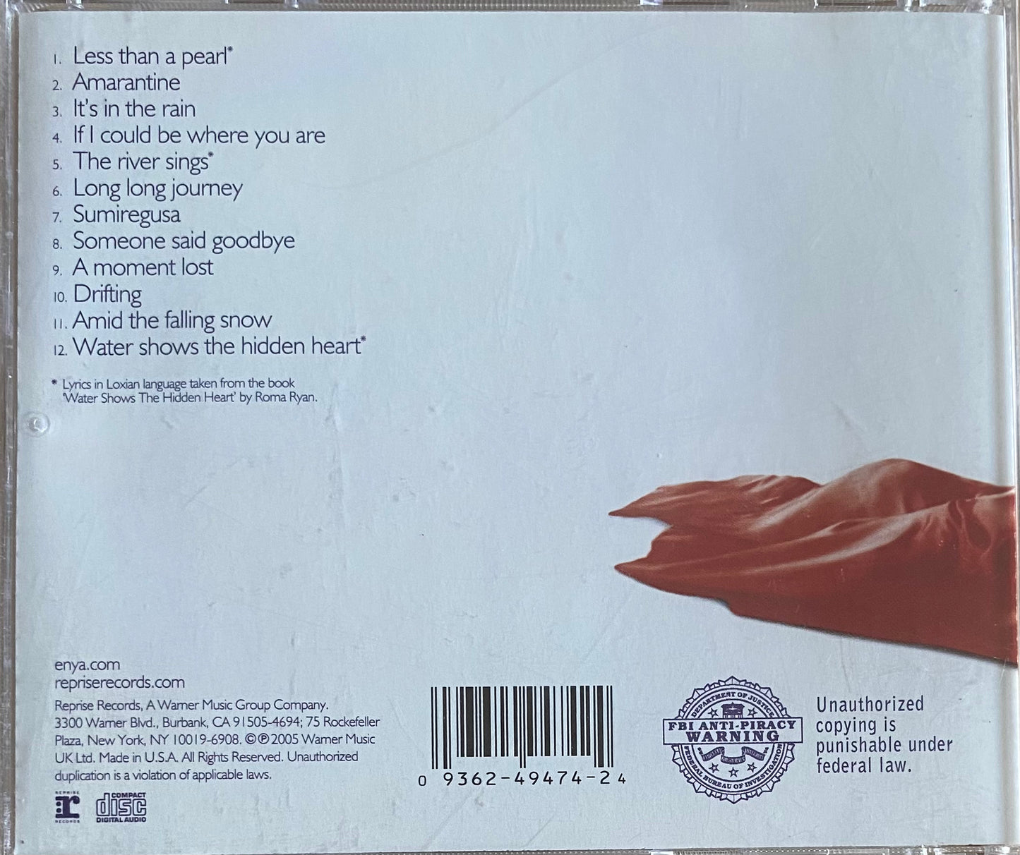 Enya — Amarantine