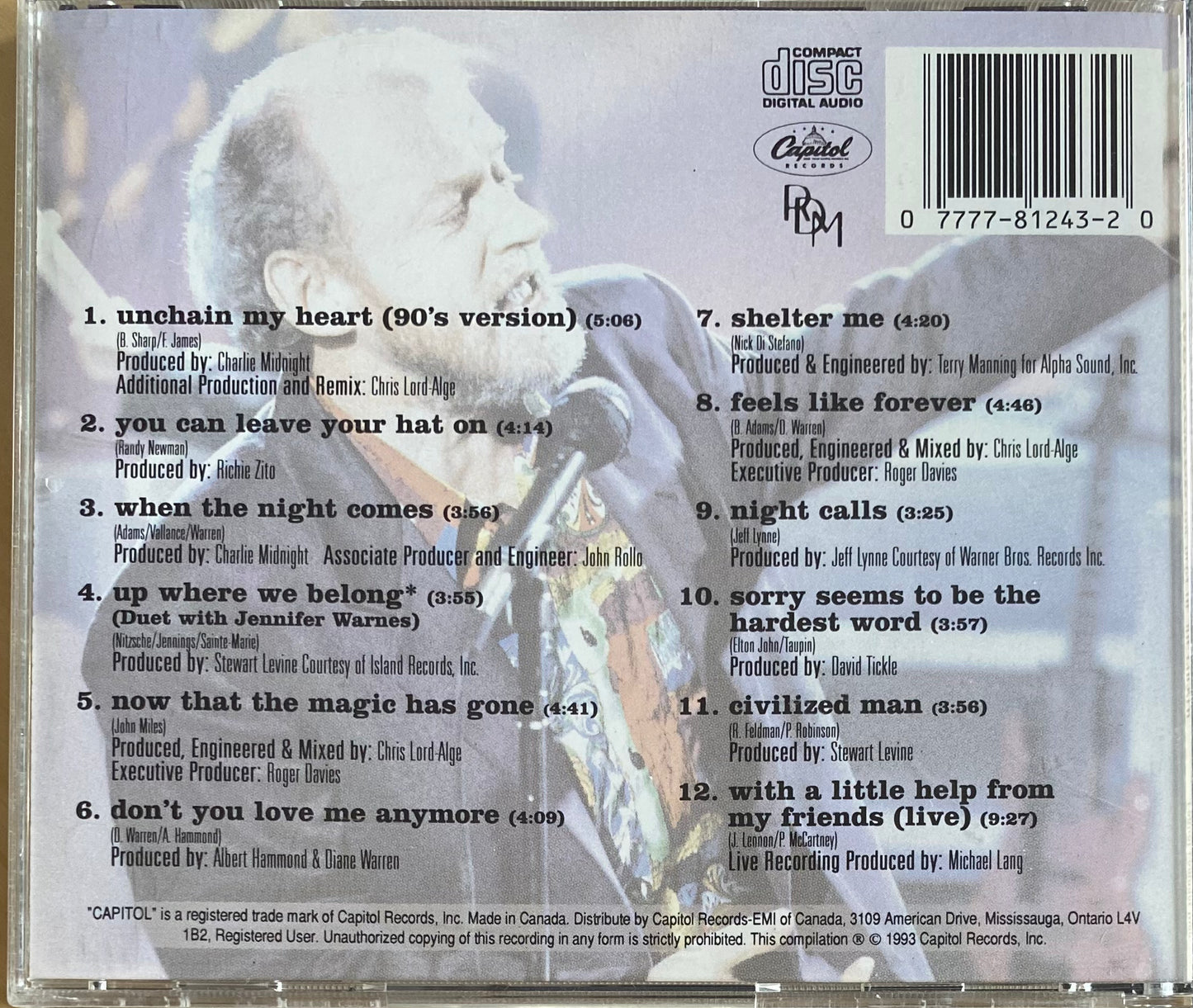 Joe Cocker — The Best Of Joe Cocker