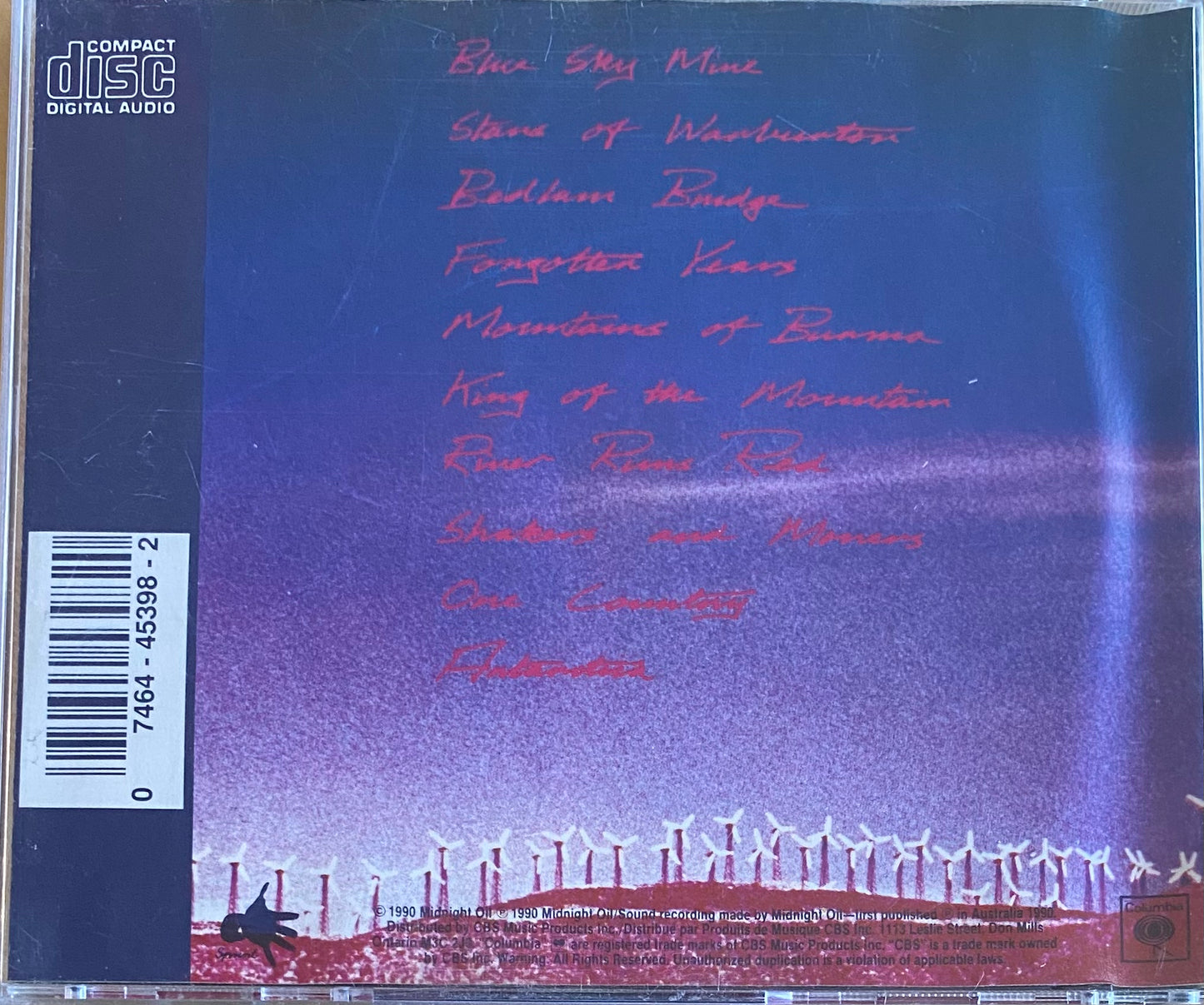 Midnight Oil — Blue Sky Mining