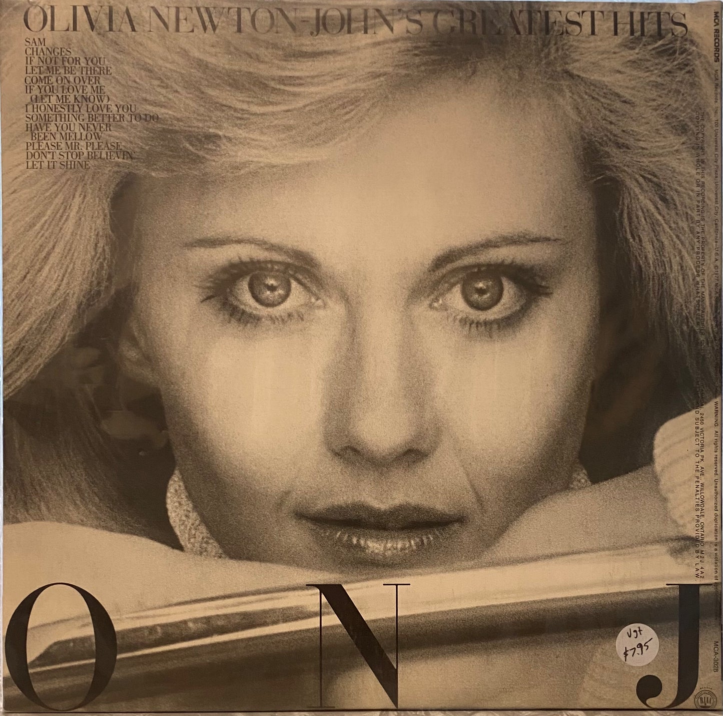 Olivia Newton-John — Greatest Hits