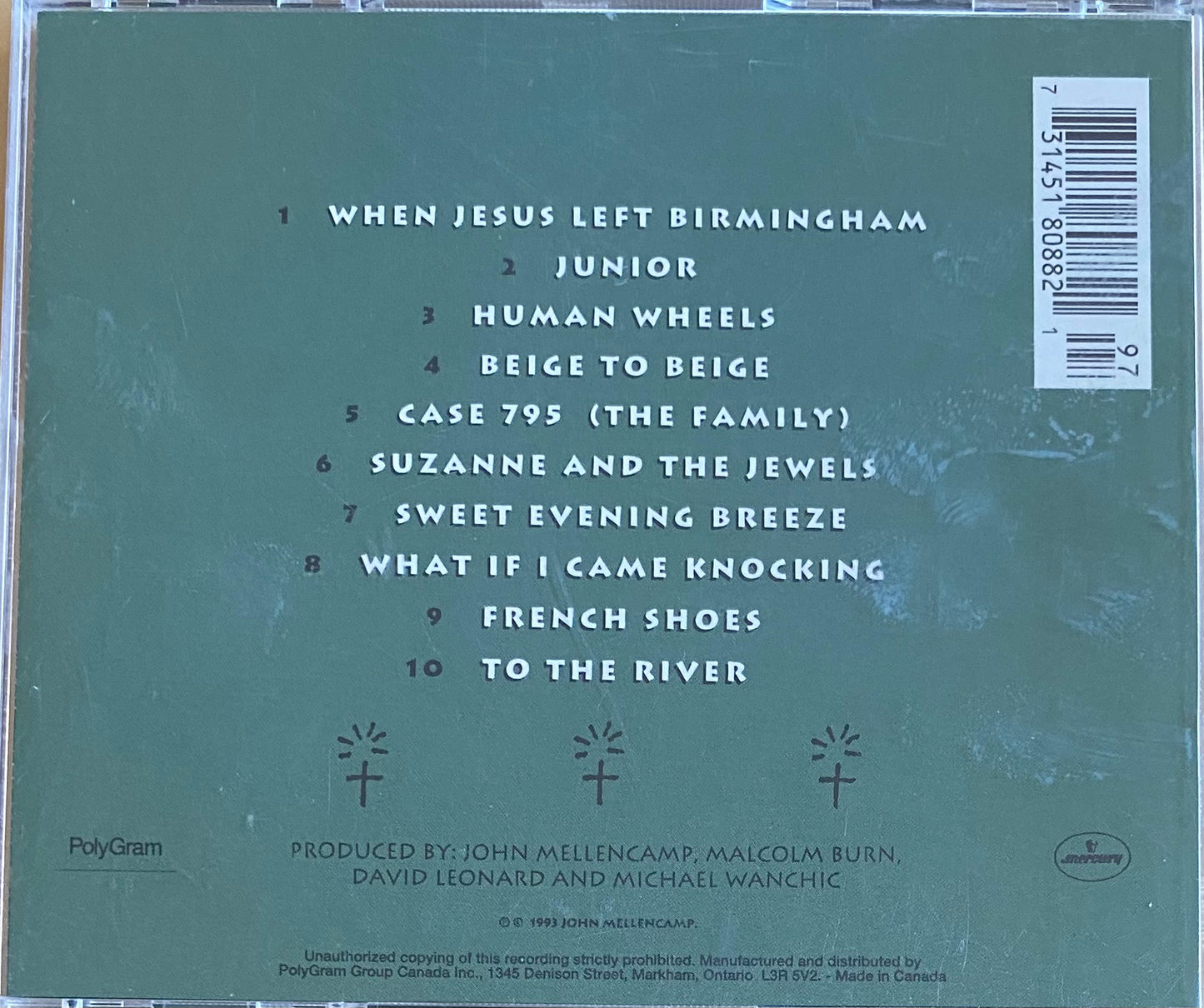 John Mellencamp — Human Wheels