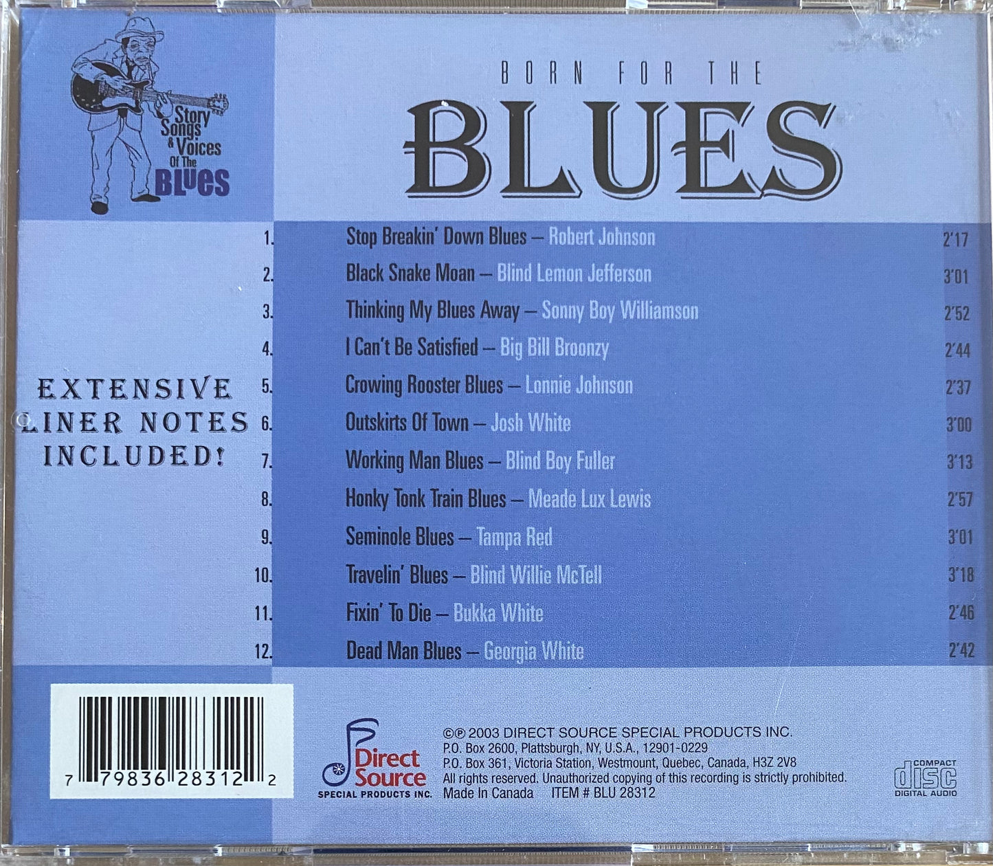 Various — Born For The Blues