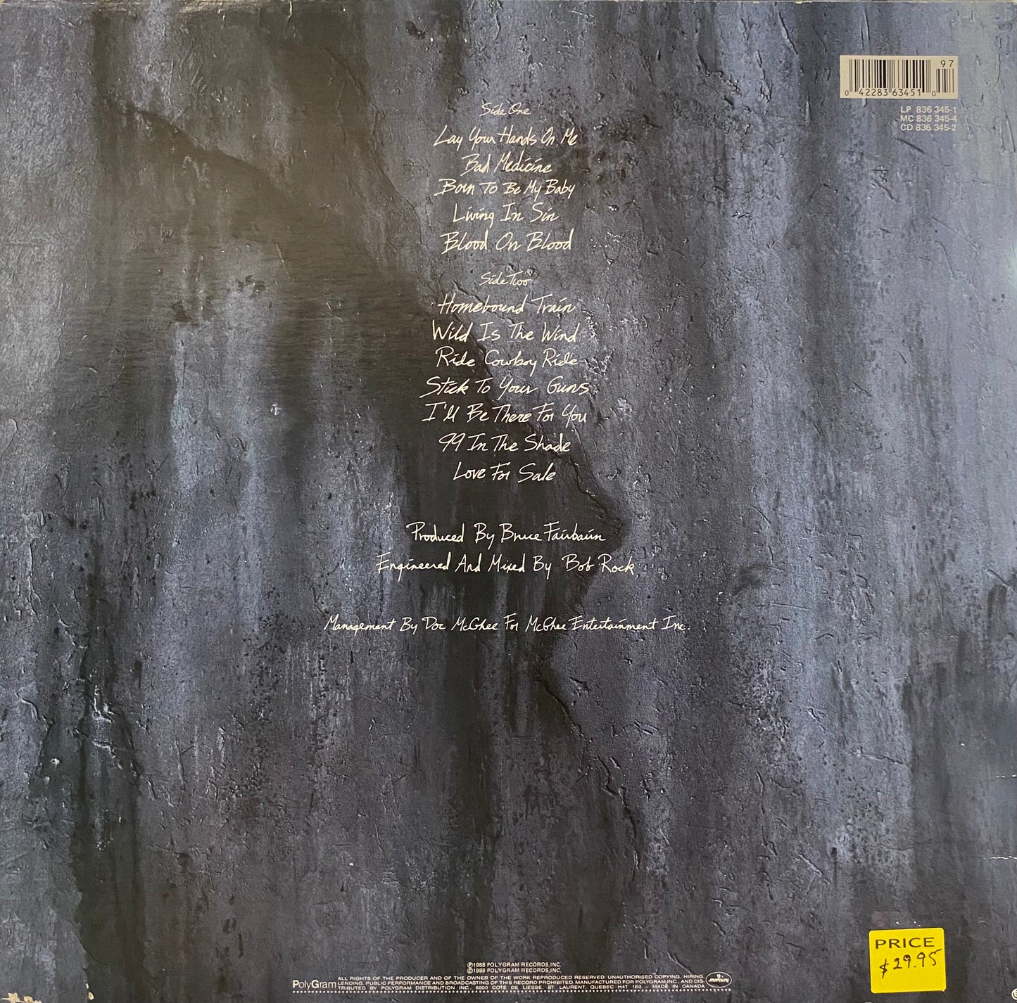 Bon Jovi — New Jersey