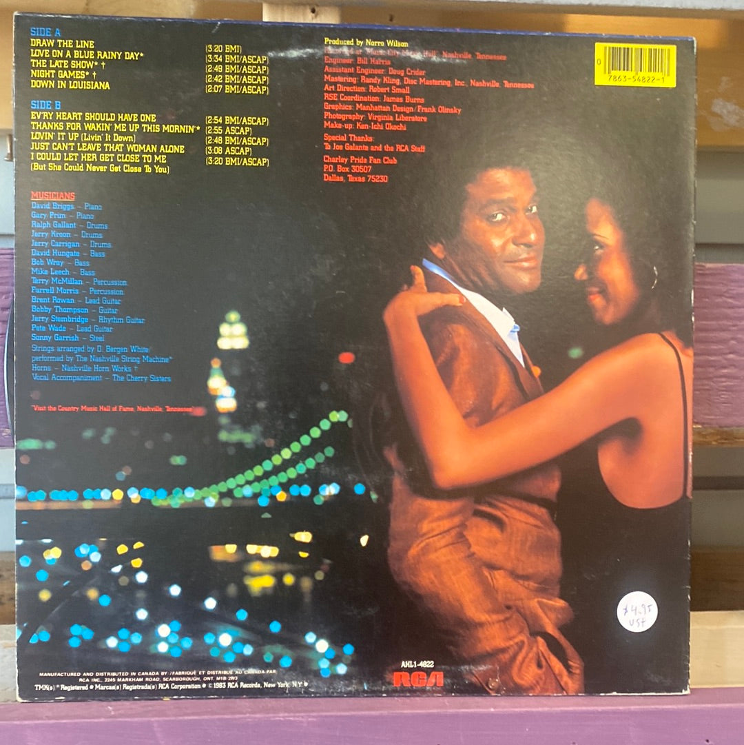 - Charley Pride - Night games - Vinyl Record -