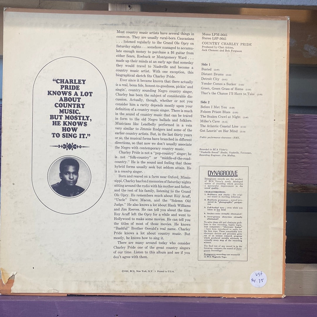 Charley pride - Country Charlie Pride