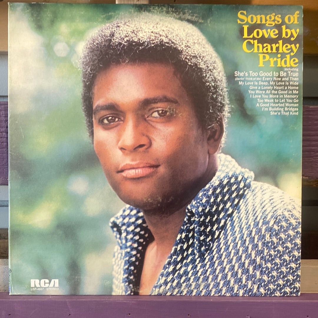 - Charley Pride - Songs of love By Charley Pride - Vinyl Record -