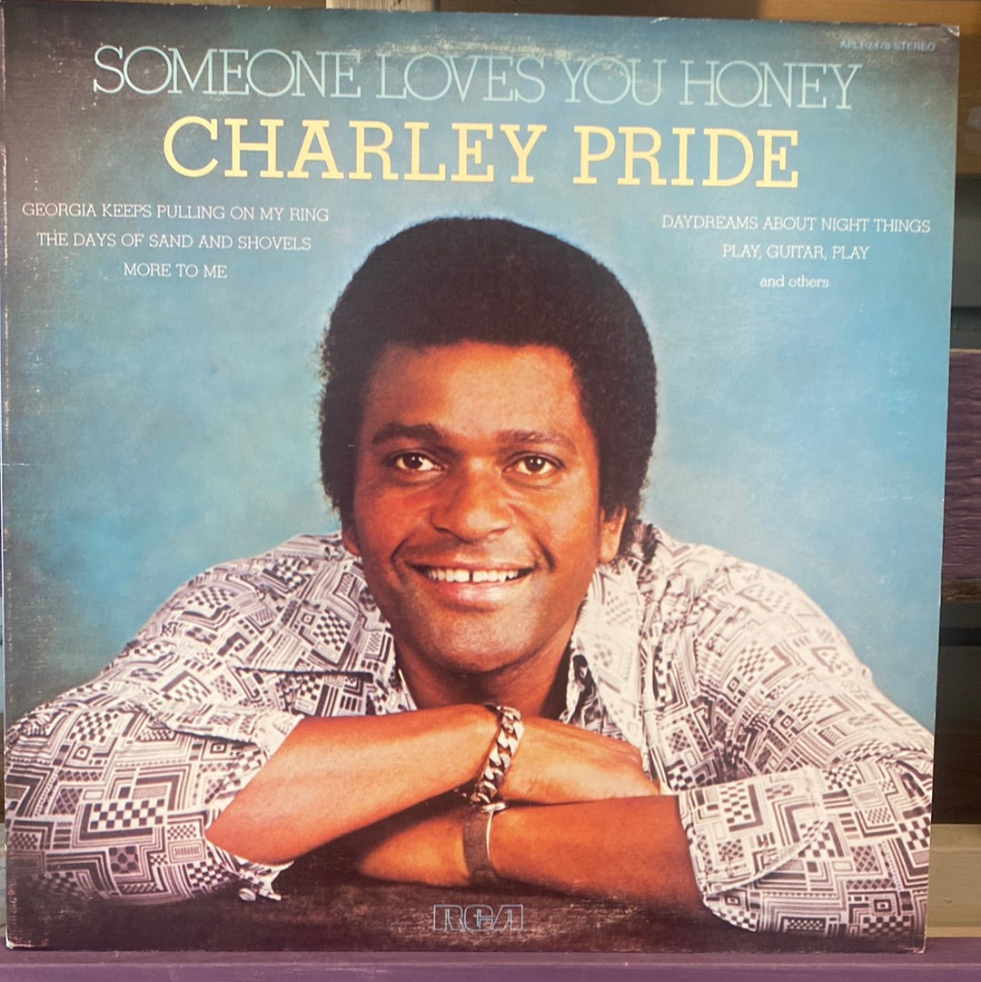 - Charley Pride - Someone Loves You Honey - Vinyl Record -