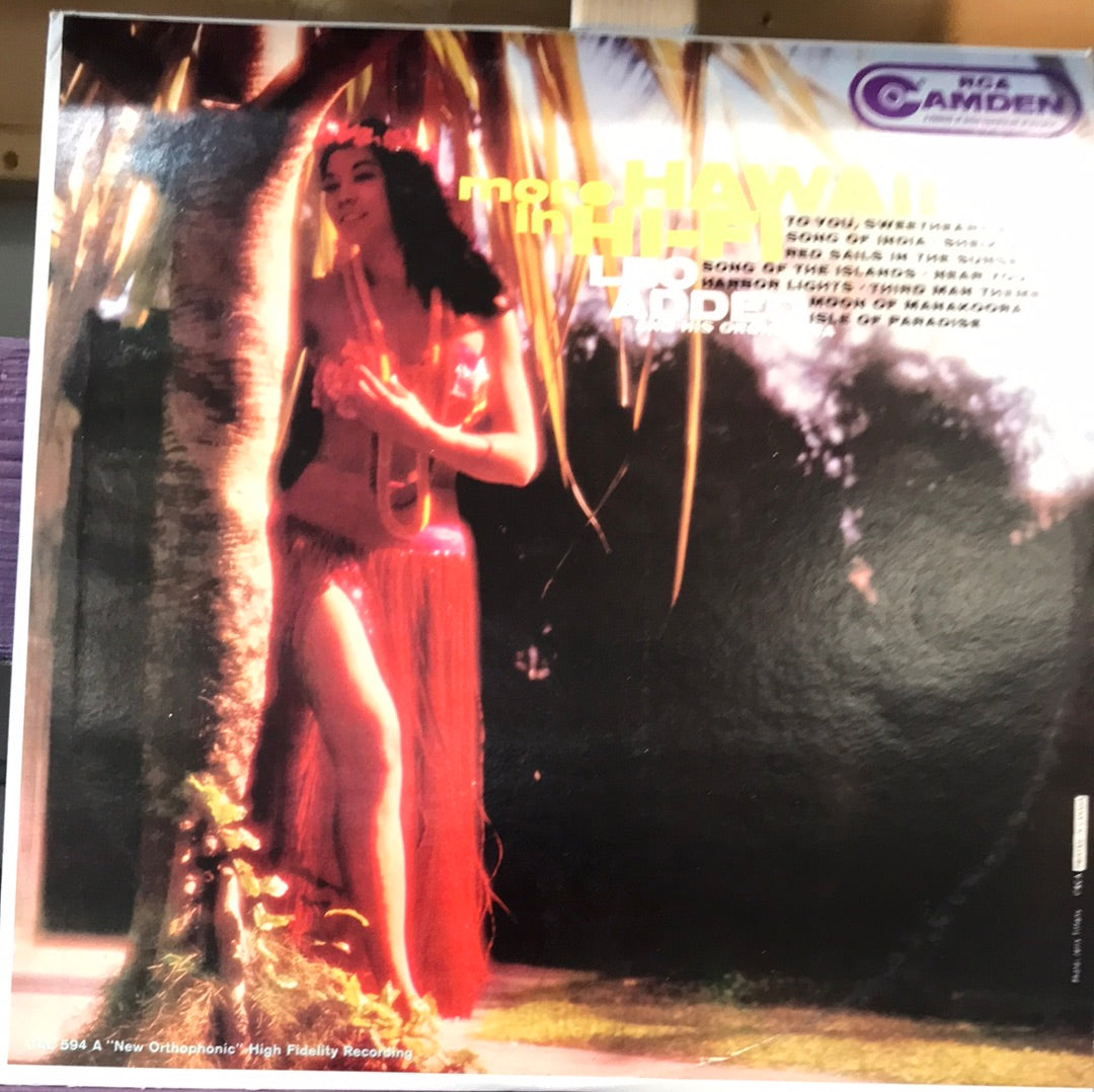 - Leo Addeo And His Orchestra more Hawaii in Hi - Fi - Vinyl Record -