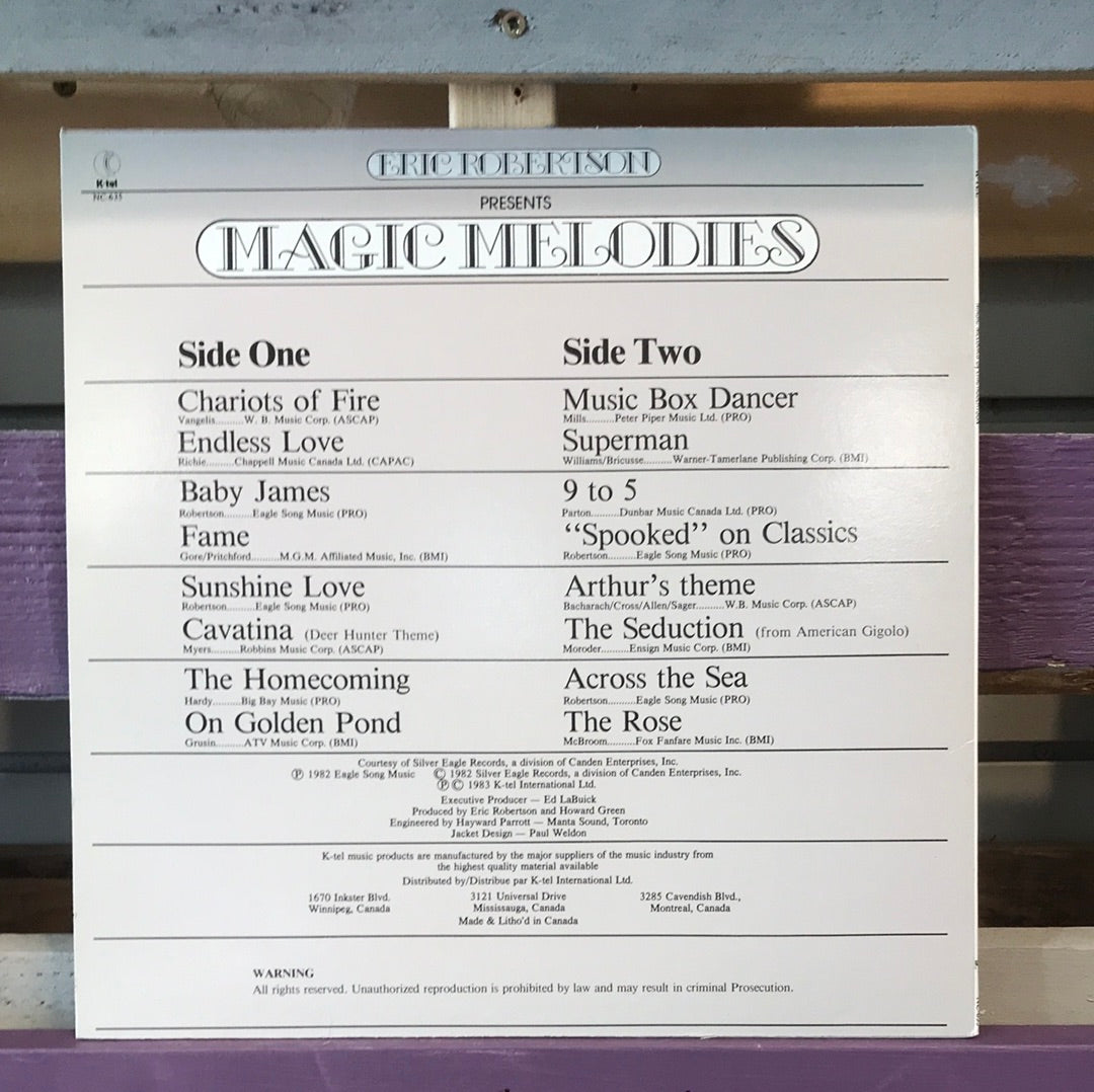 - Eric Robertson - Magic Melodies - Vinyl Record -
