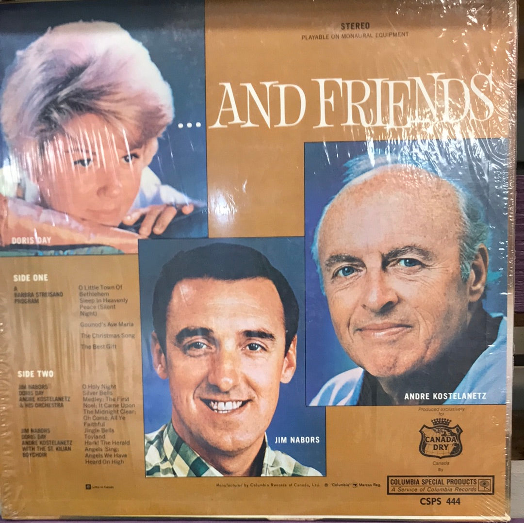 Seasons Greetings & Joyeux Noel to Canada from Barbra Streisand - Vinyl Record - 33