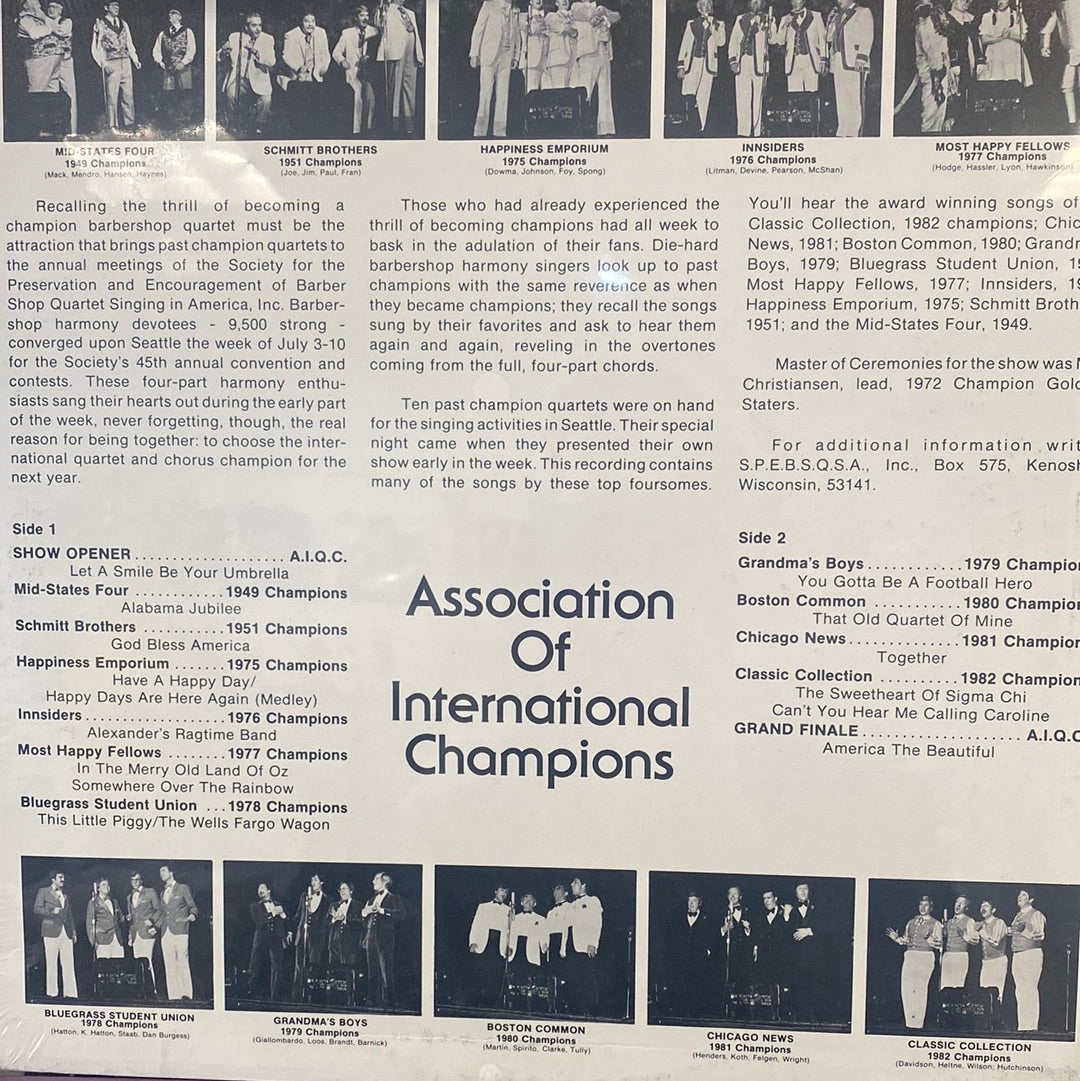 - The show of champions in Seattle - Vinyl Record -