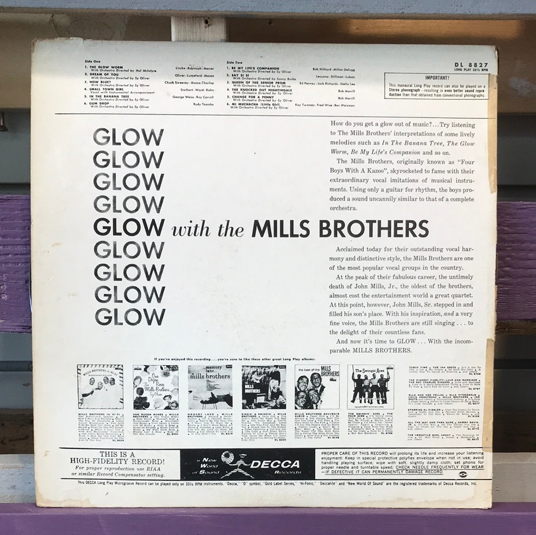 - The Mills Brothers - Glow - Vinyl Record -