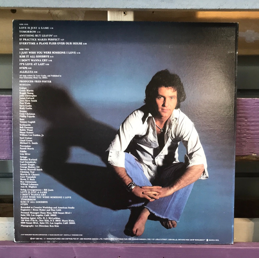 - Larry Gatlin - Love Is Just A Game - Vinyl Record -