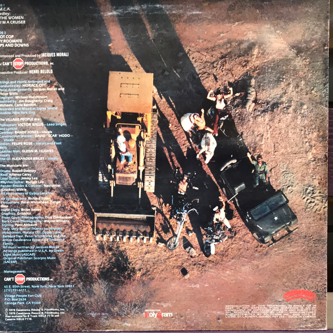 - Village People - Cruisin’ - Vinyl Record -