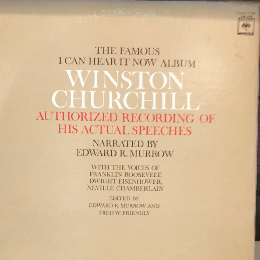 - Winston Churchill - I can Hear it now - Vinyl Record -