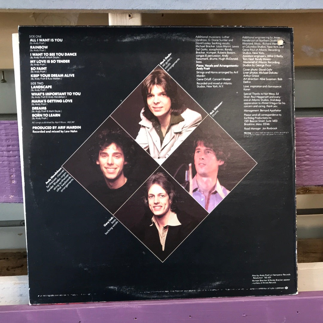 - Andy Pratt - Shiver In The Night - Vinyl Record -