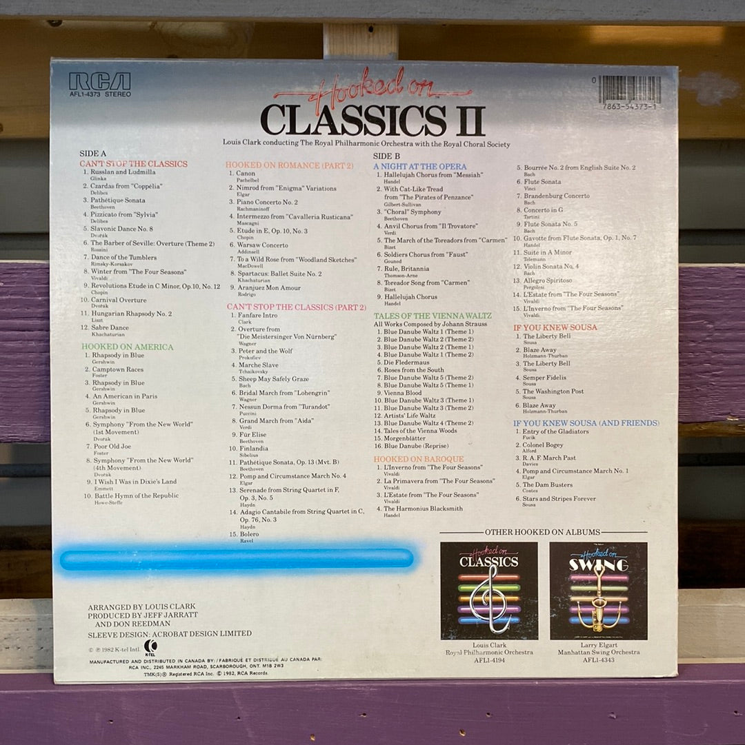 - Louis Clark — Hooked On Classics II - Vinyl Record -