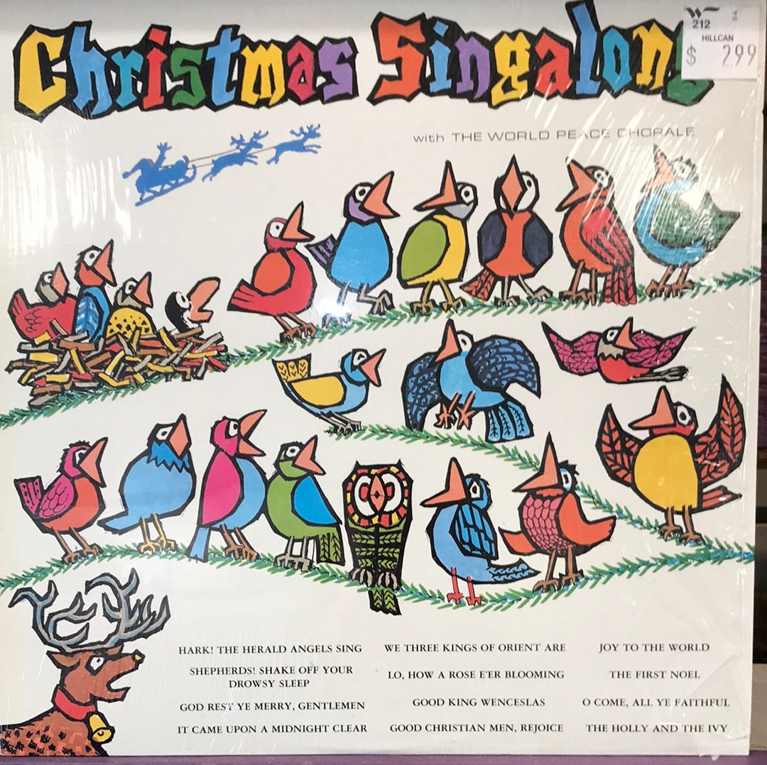 - Christmas Singalong with the World Peace Chorale - Vinyl Record -