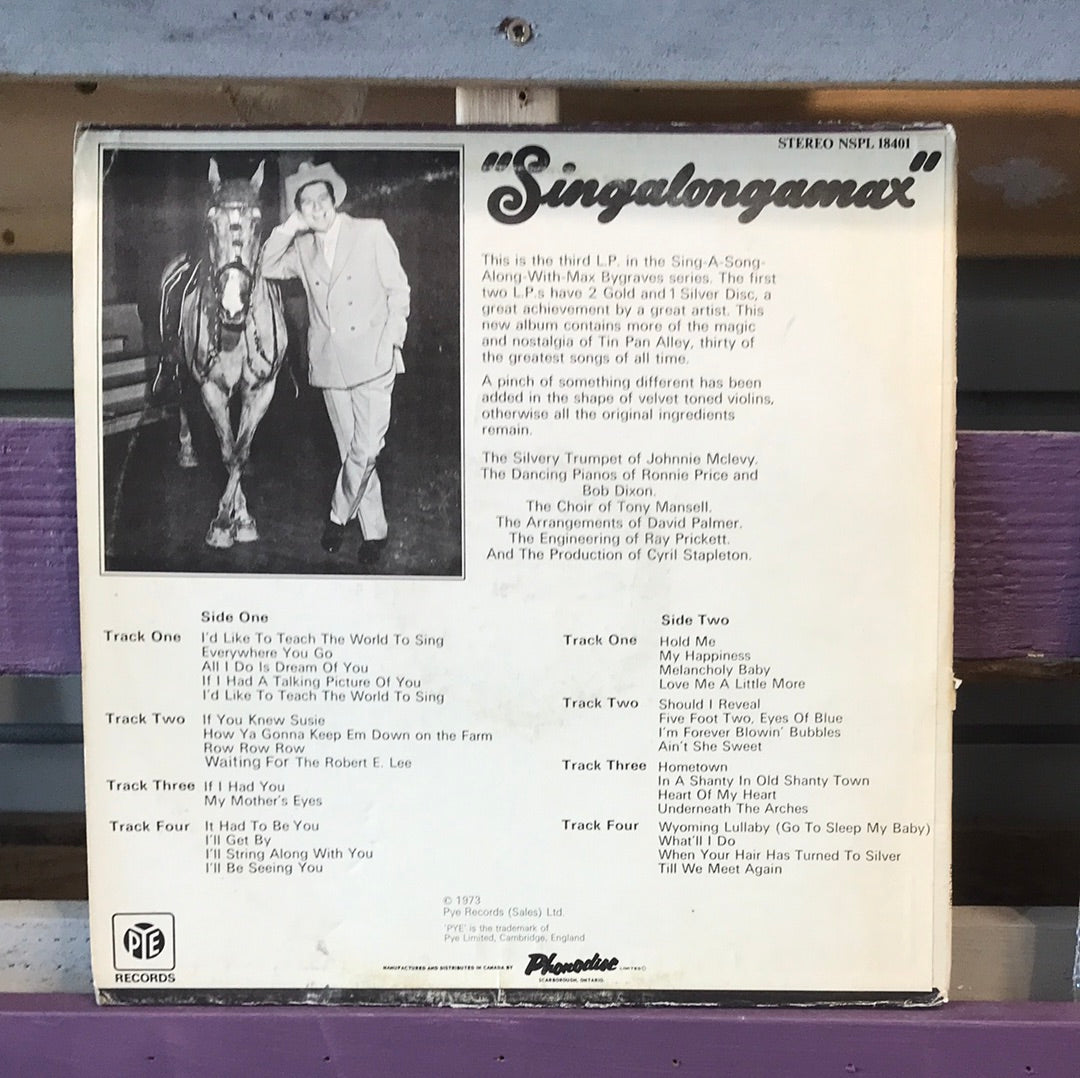 - Max Bygraves - Singalongamax - Vinyl Record -