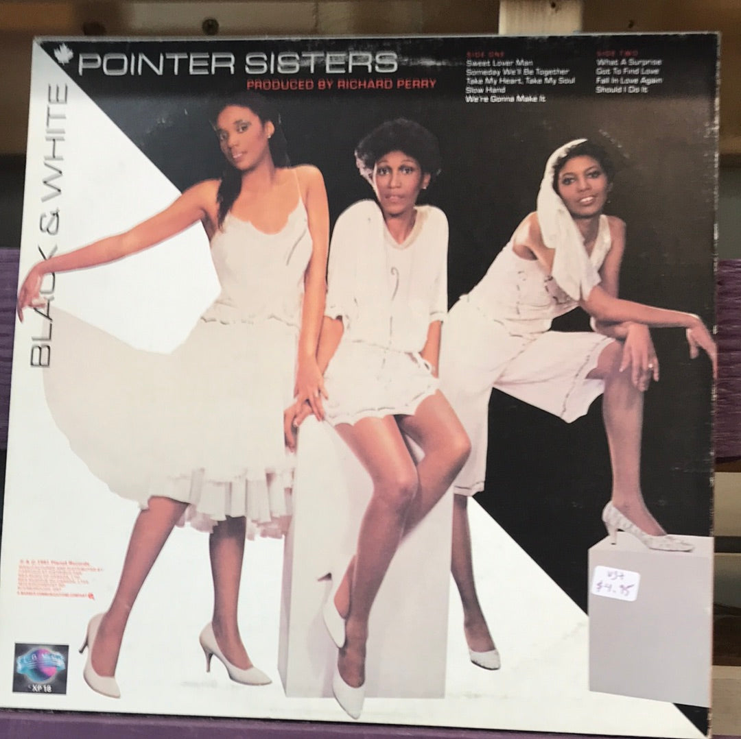 - Pointer Sisters- Black and white - Vinyl Record -