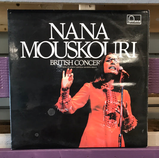 - Nana Mouskouri - British Concert - Vinyl Record -