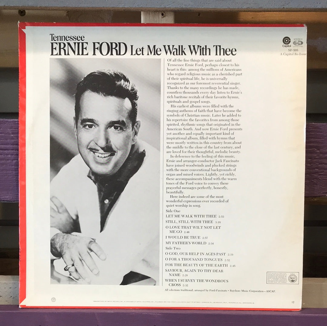 - Tennessee Ernie Ford - Let Me Walk With Thee - Vinyl Record -